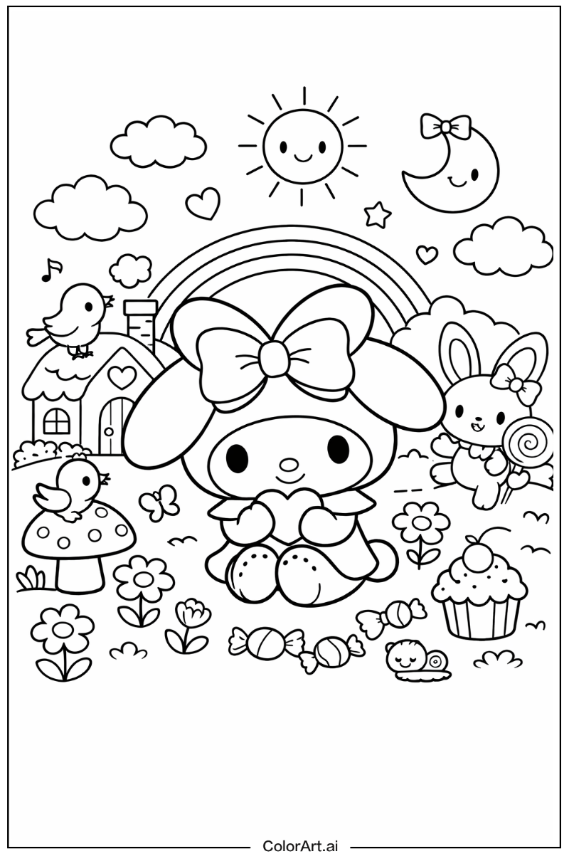 Cute My melody Portrait 2
