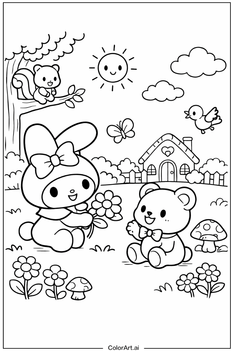 Friendship My melody Scene 2