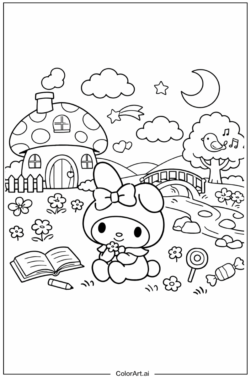 Aesthetic My melody Design 2