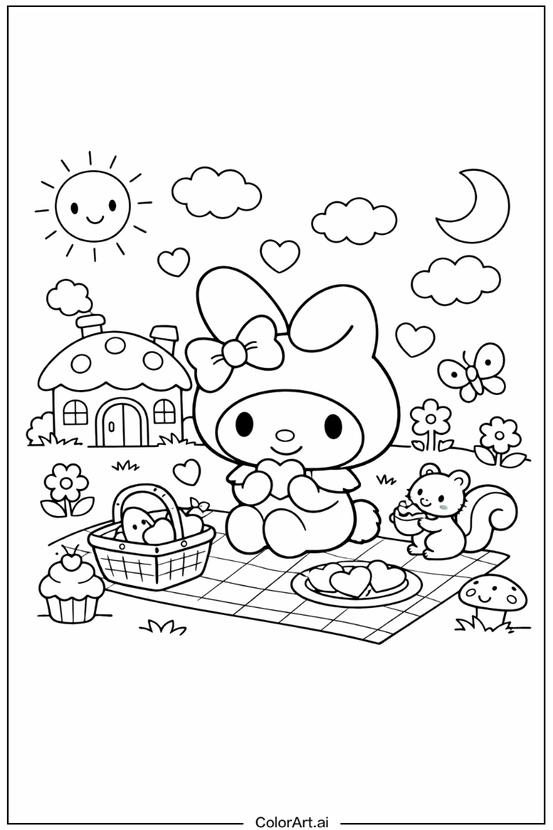 Cute My melody Portrait