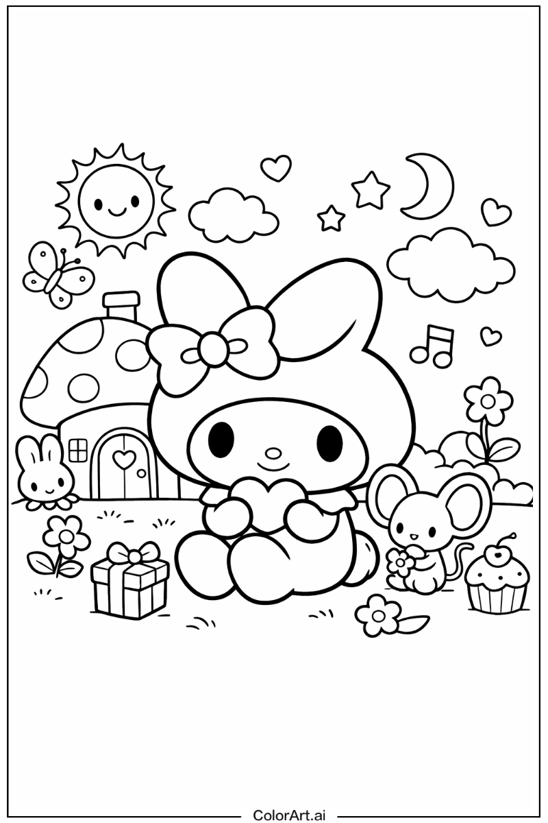 Kawaii My melody Design