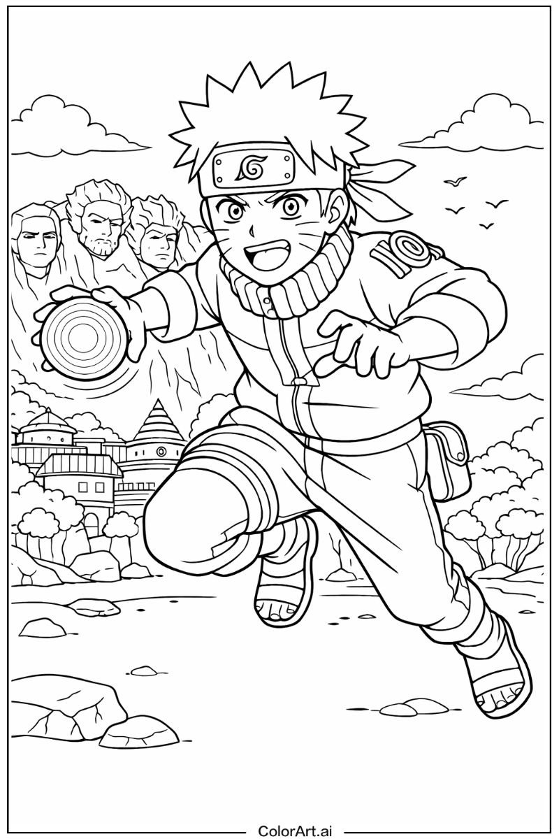 Naruto with Naruto uzumaki Theme 2