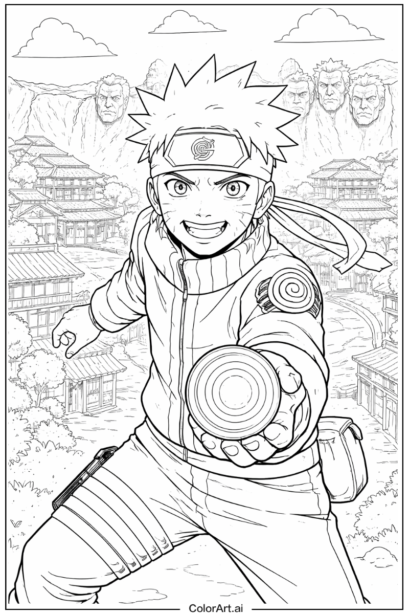 Naruto with Naruto uzumaki Theme