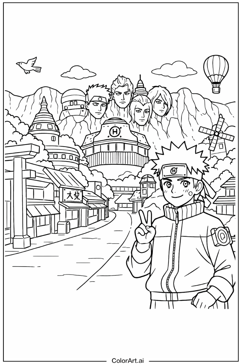 Konoha Naruto Design 2