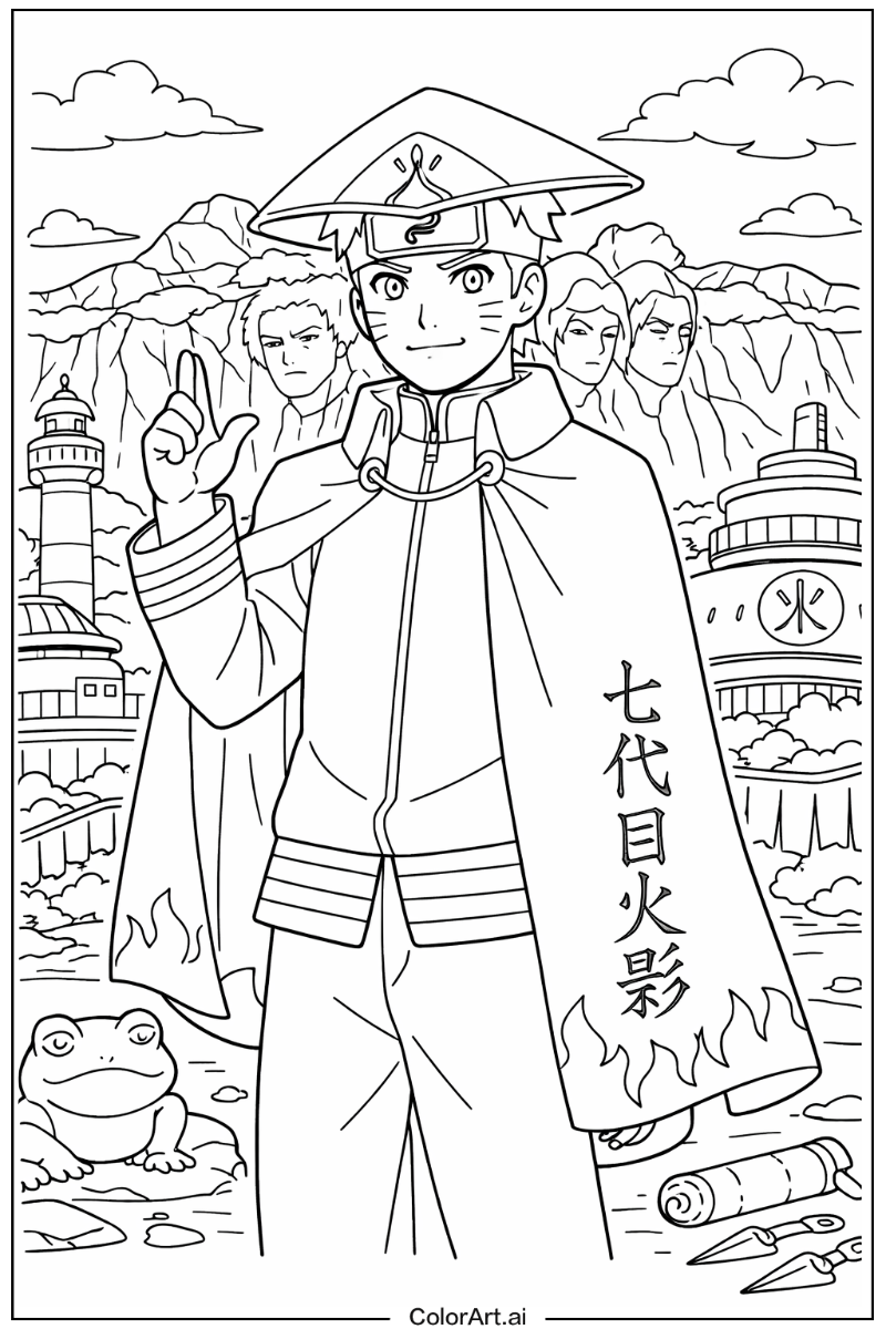 Hokage Naruto Scene 2