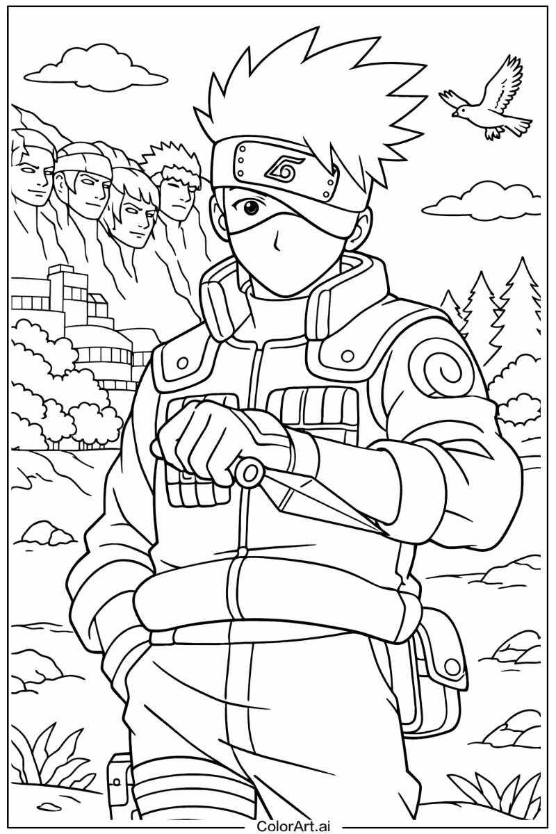 Kakashi Naruto Design 2