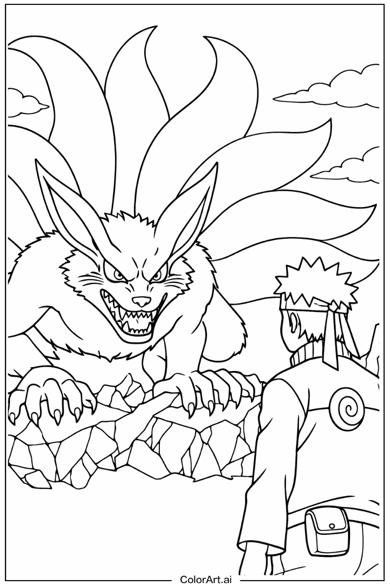 Kurama Naruto Scene 2