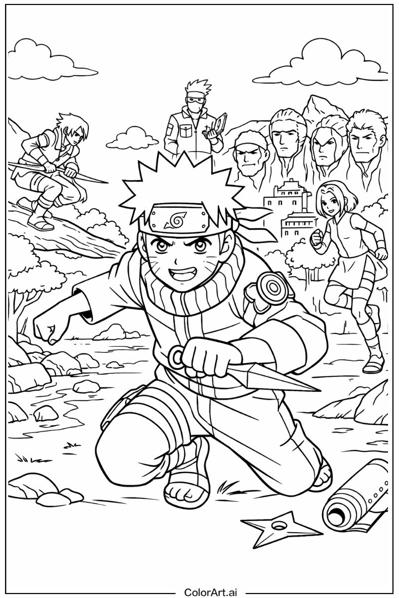Shinobi Naruto Scene 3