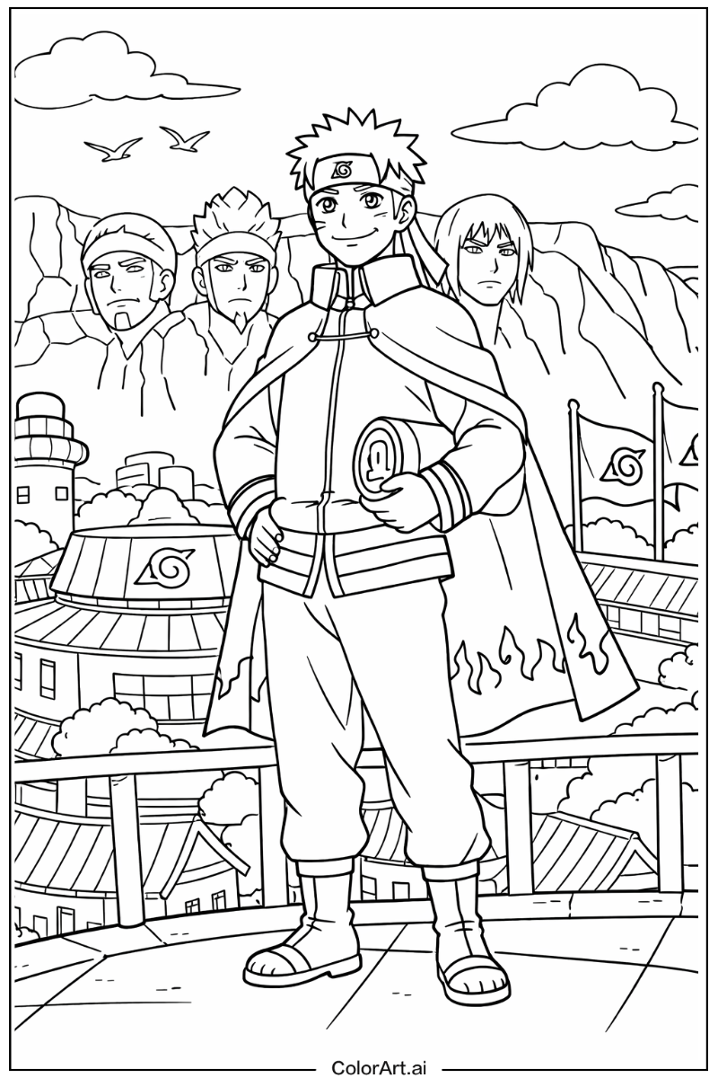 Hokage Naruto Scene 3