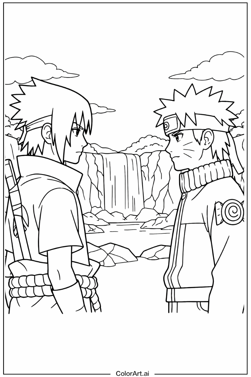 Sasuke Naruto Scene 3