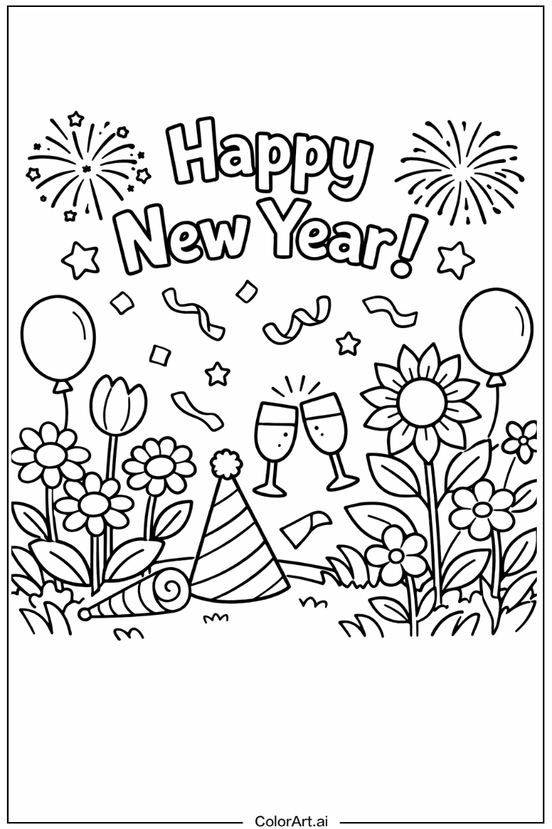 New years in a Garden 4