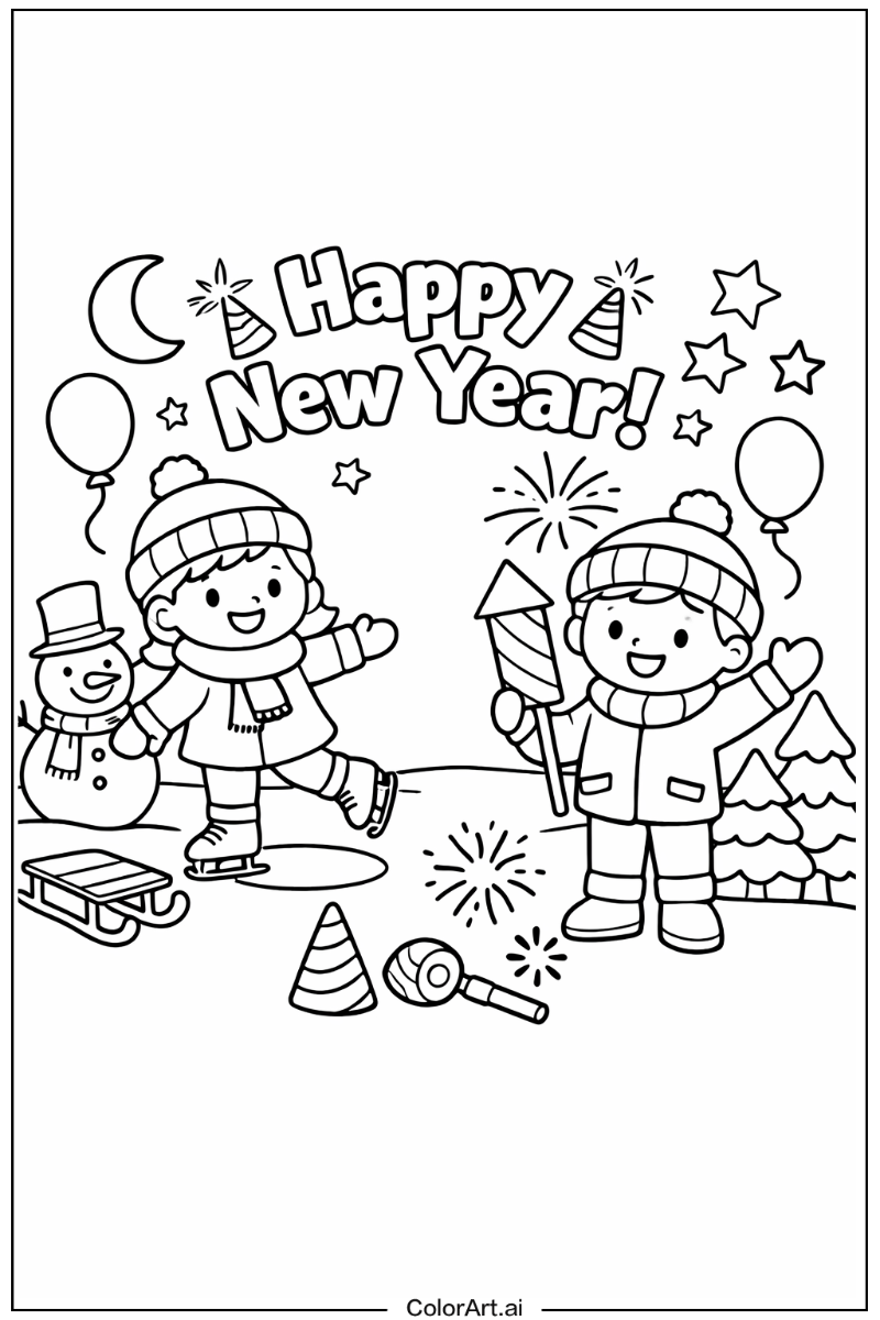 New years Playing Outside 4