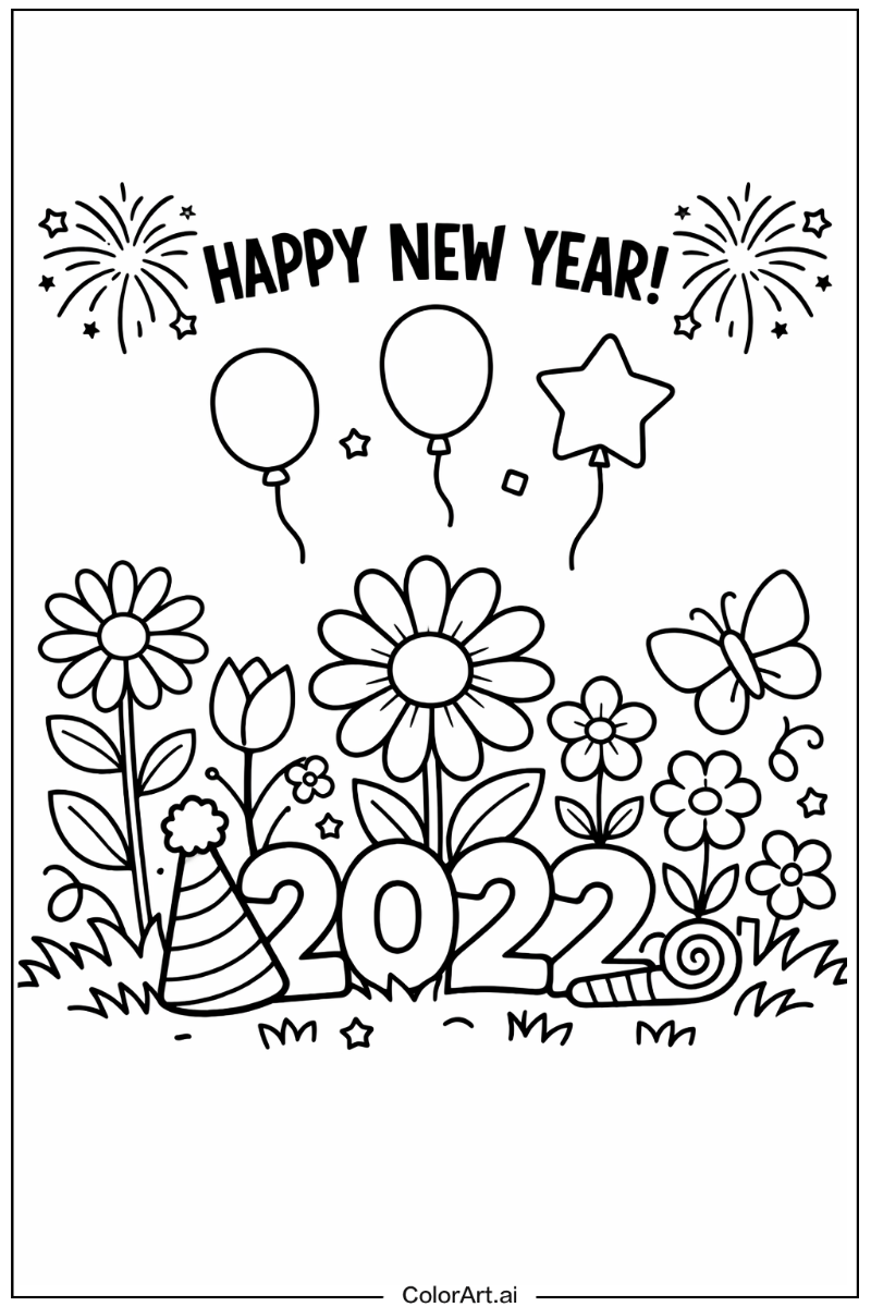 New years in a Garden 5