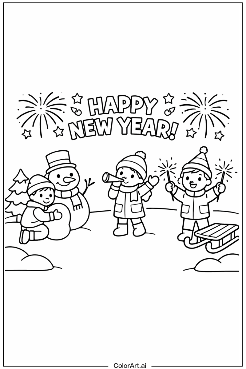 New years Playing Outside 5