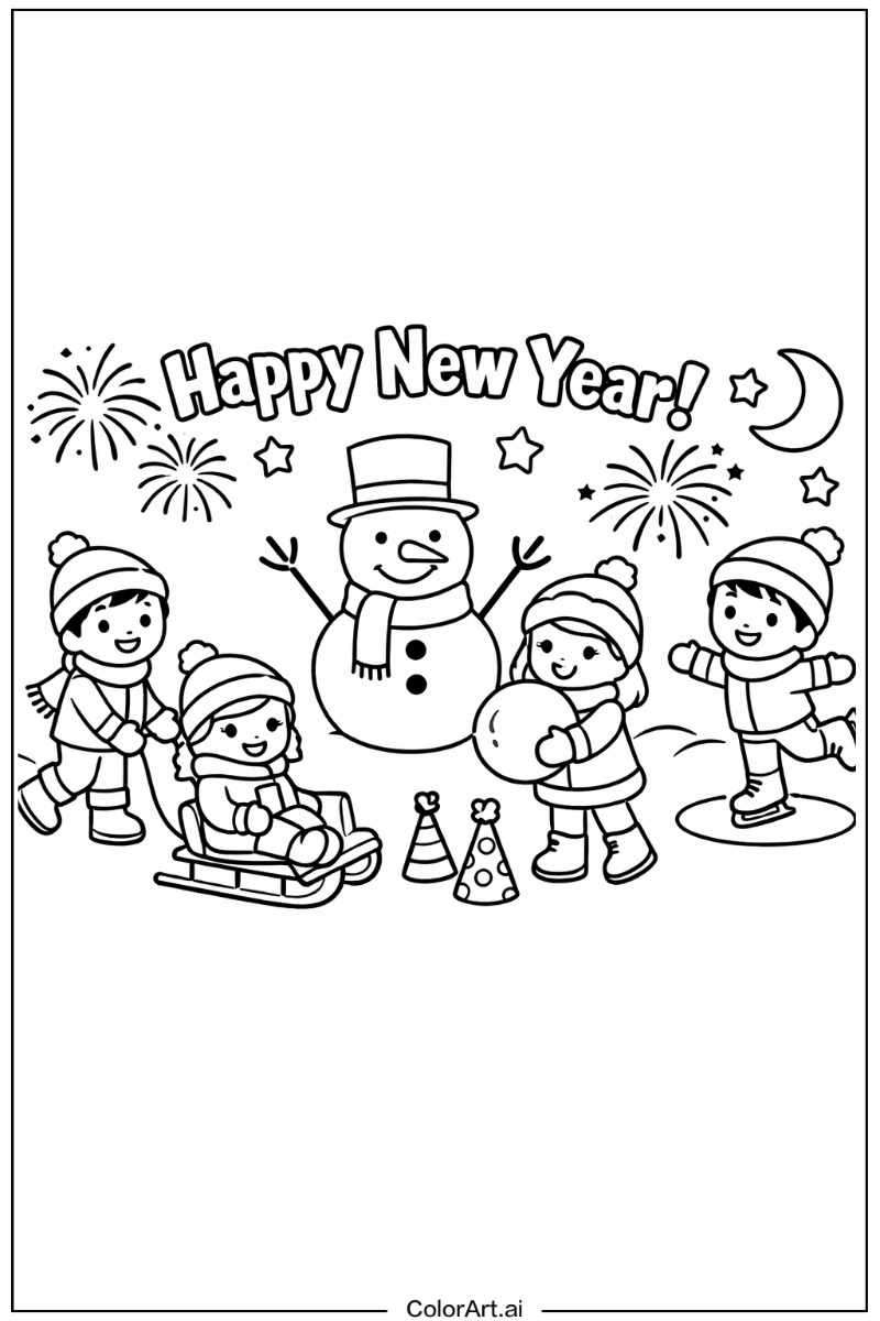 New years Playing Outside 6