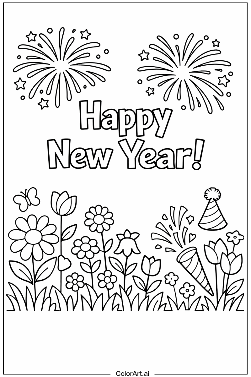 New years in a Garden 7