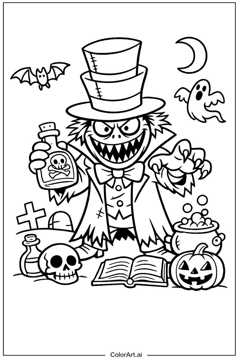 Nightmare before christmas with Mr hyde Theme