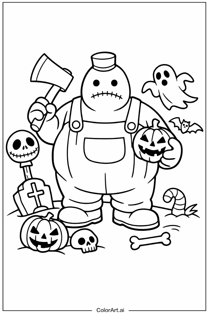 Behemoth Nightmare before christmas Design