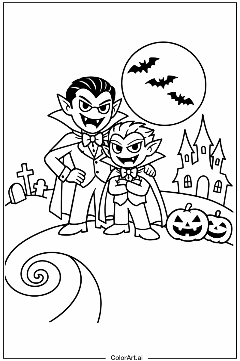 Vampire brothers Nightmare before christmas Scene