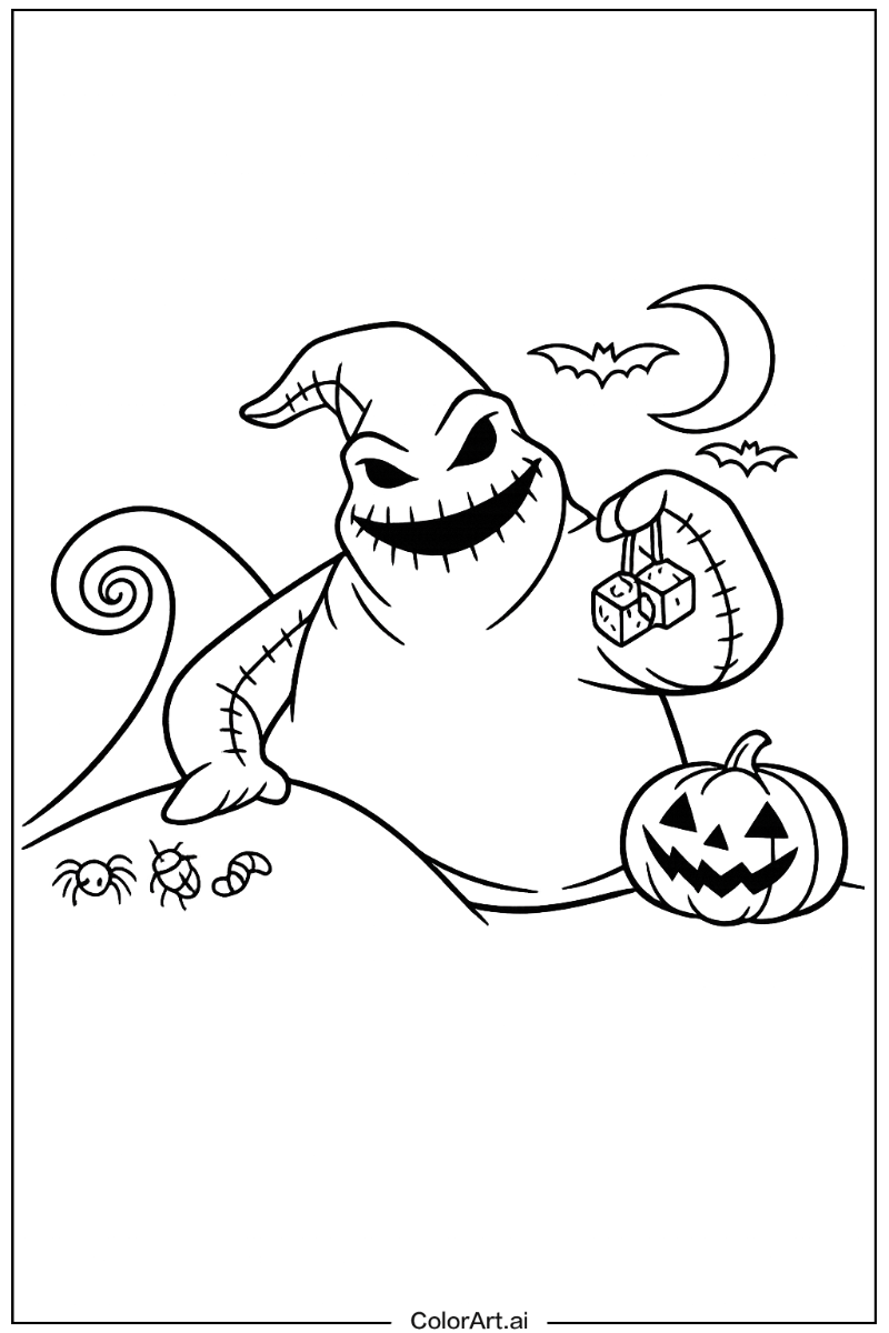 Oogie boogie Nightmare before christmas Design 2