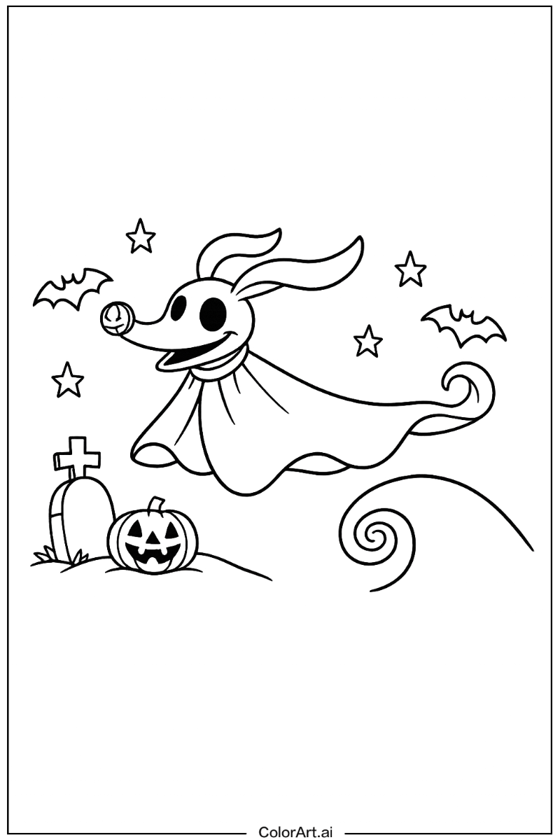 Zero Nightmare before christmas Scene 2