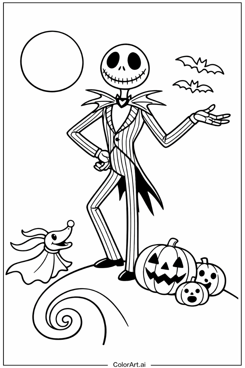 Jack skellington Nightmare before christmas Scene 3