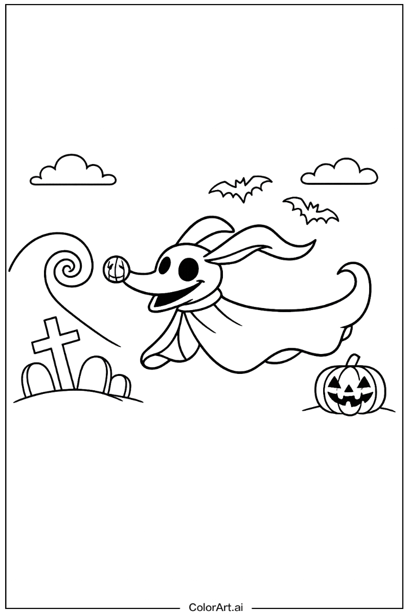 Zero Nightmare before christmas Scene 3