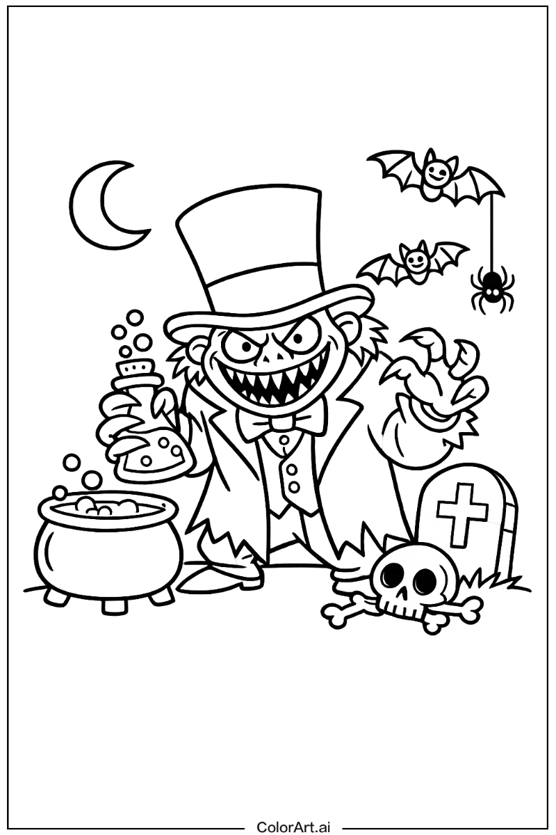 Nightmare before christmas with Mr hyde Theme 3