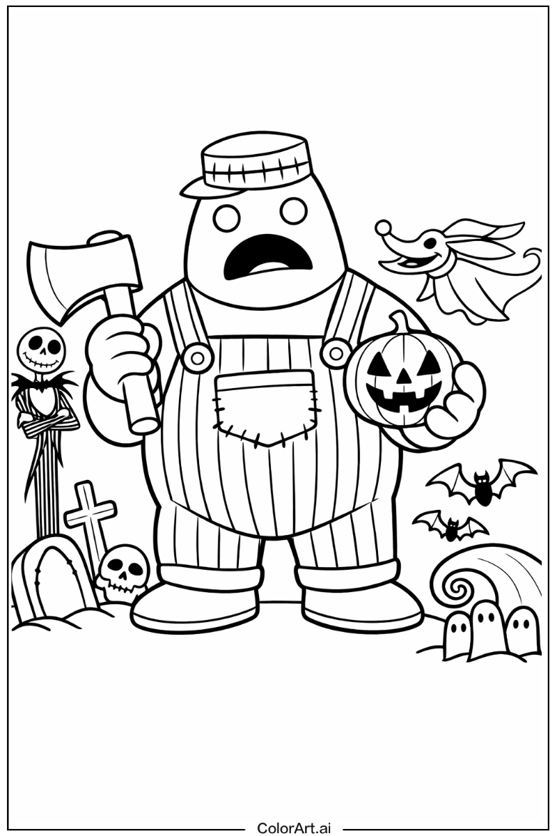 Behemoth Nightmare before christmas Design 3