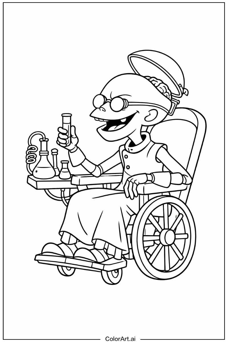 Nightmare before christmas with Dr finkelstein Theme