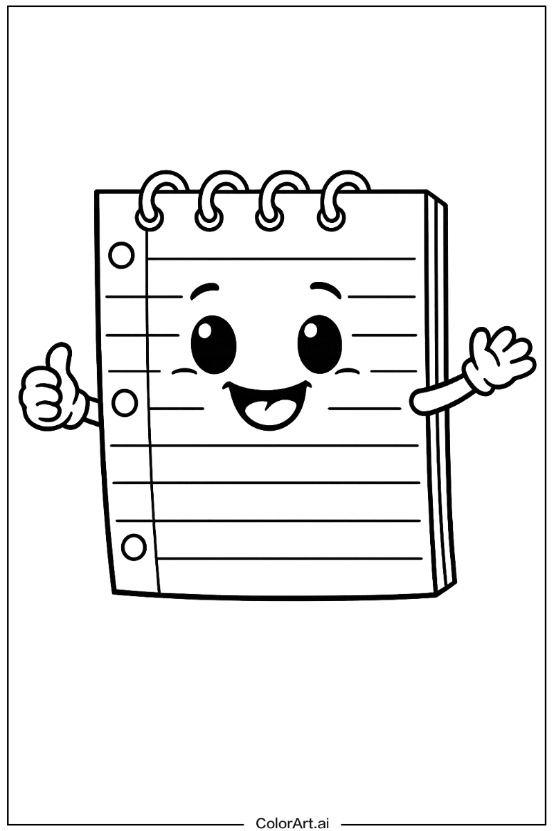 Happy notebook paper 2