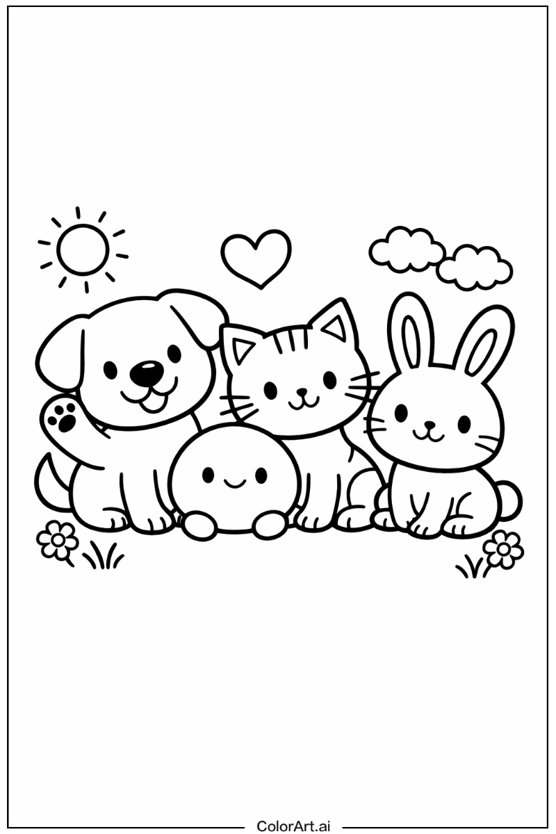 notebook paper with Friends 3