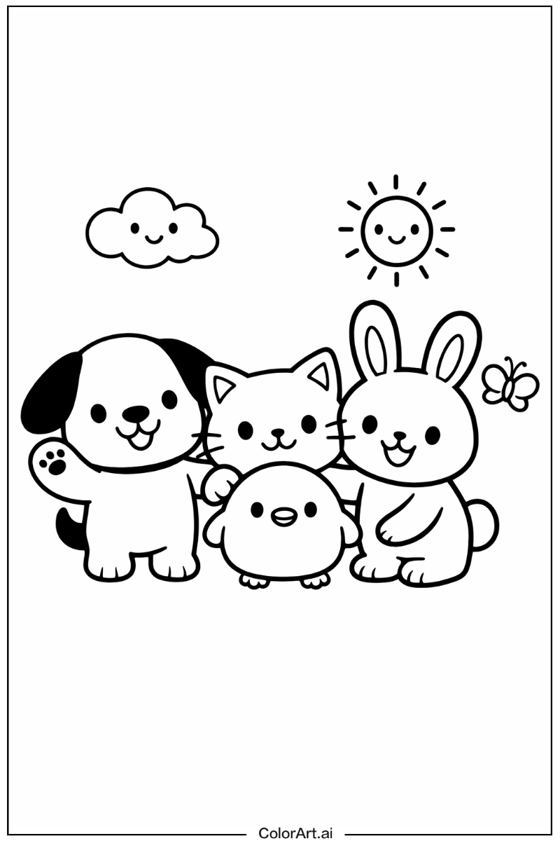 notebook paper with Friends 4