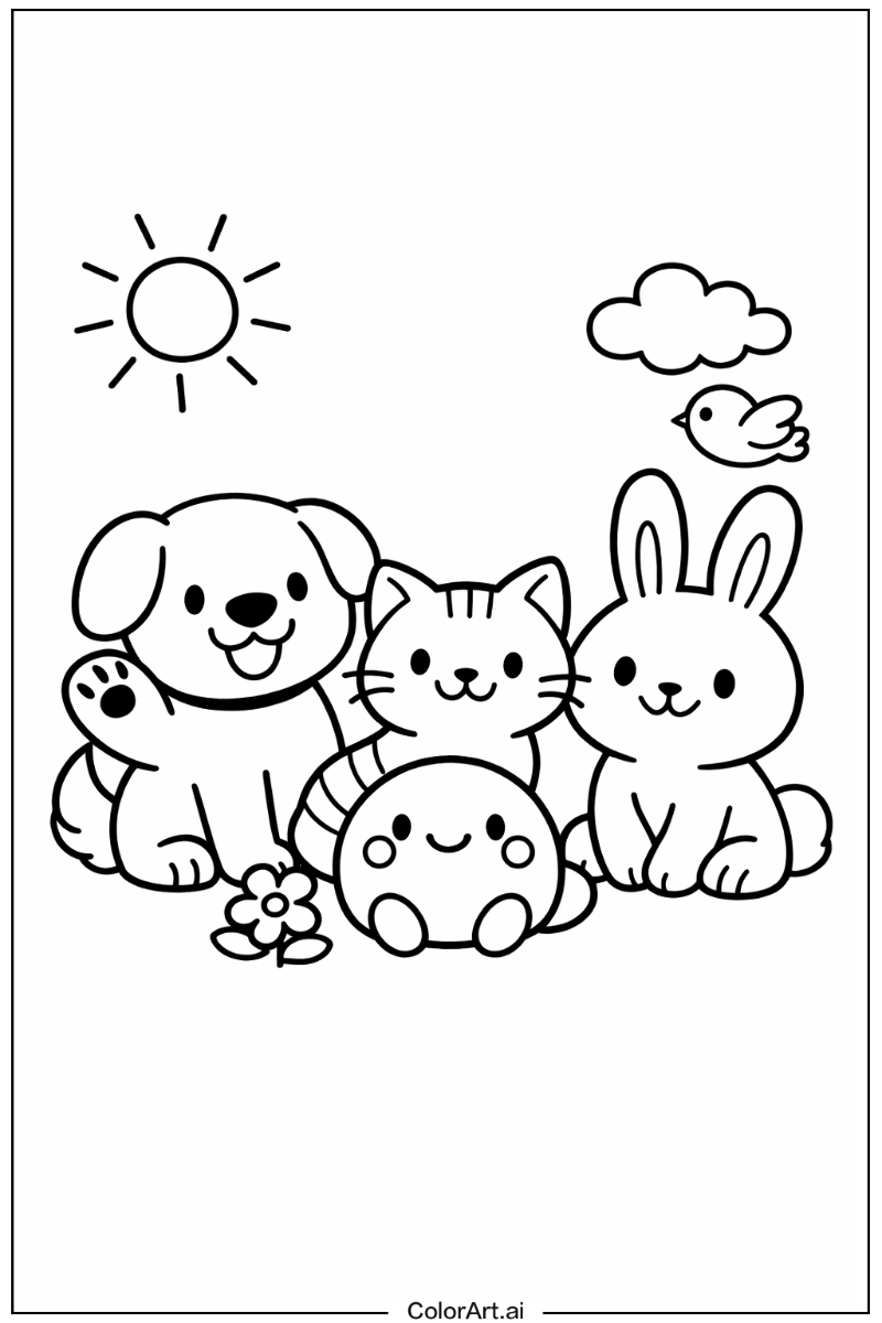 notebook paper with Friends 5