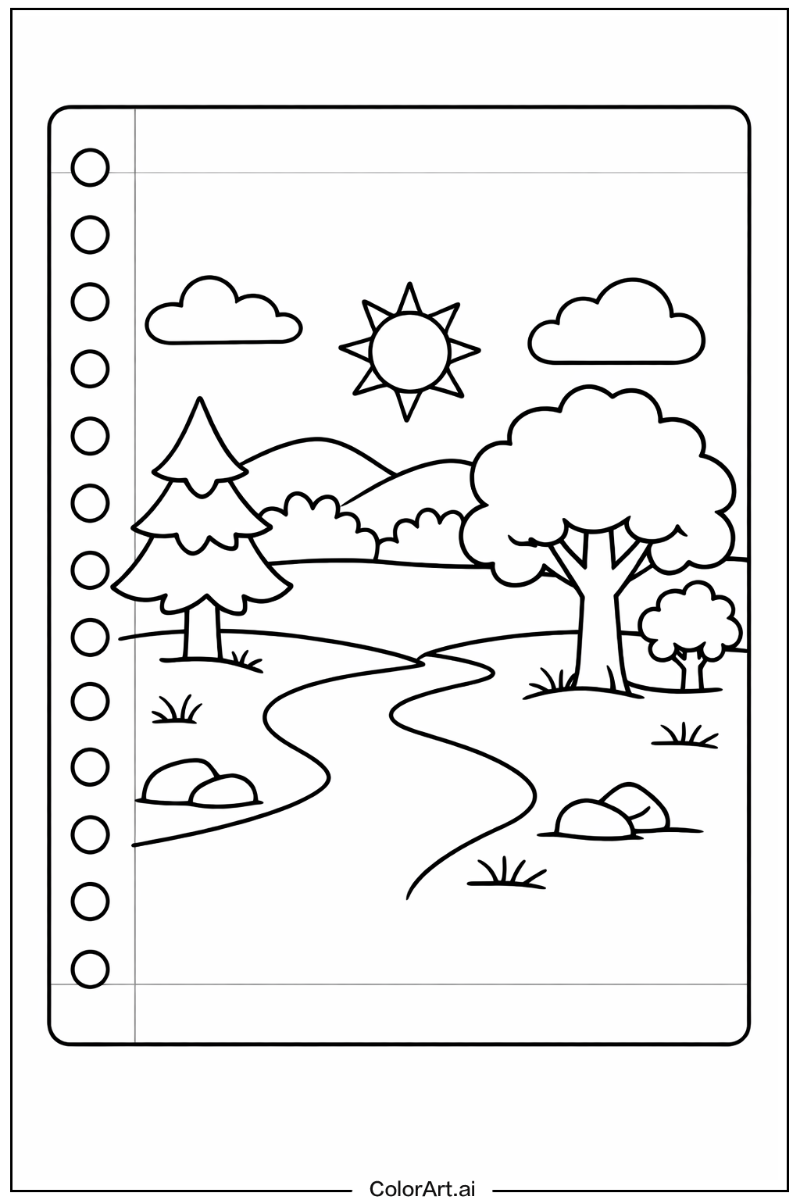 notebook paper in Nature 5