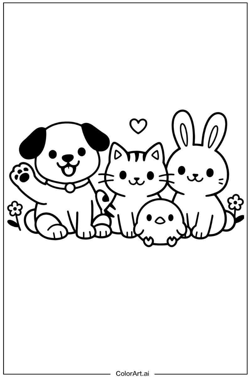 notebook paper with Friends 6