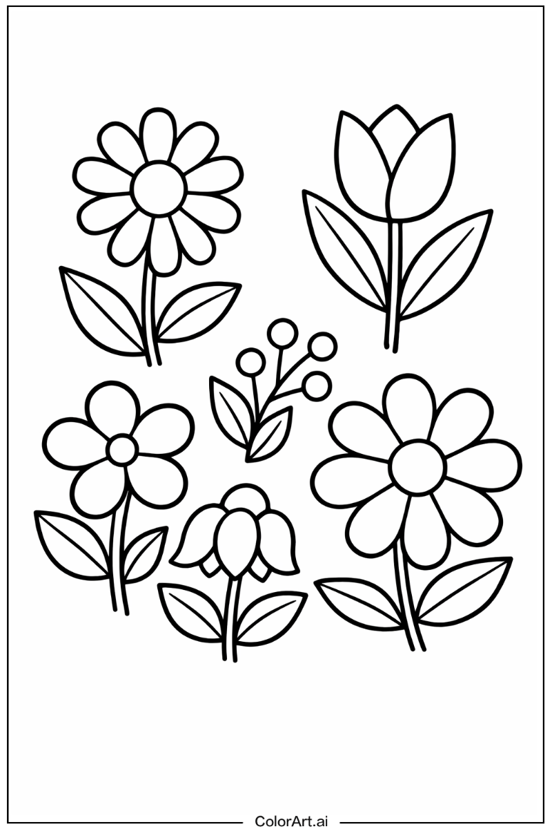 49種類の無料ノート用紙塗り絵ページ (印刷可能な PDF と PNG)