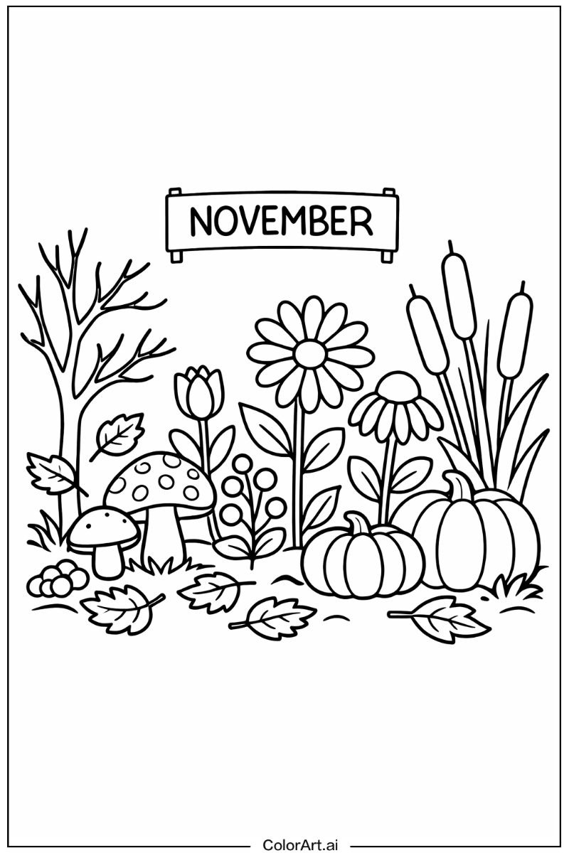 November in a Garden 2