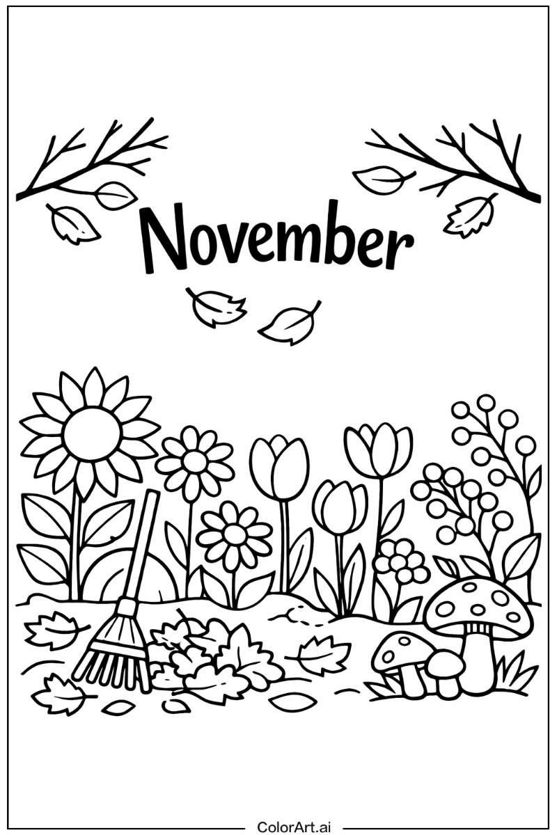 November in a Garden 4