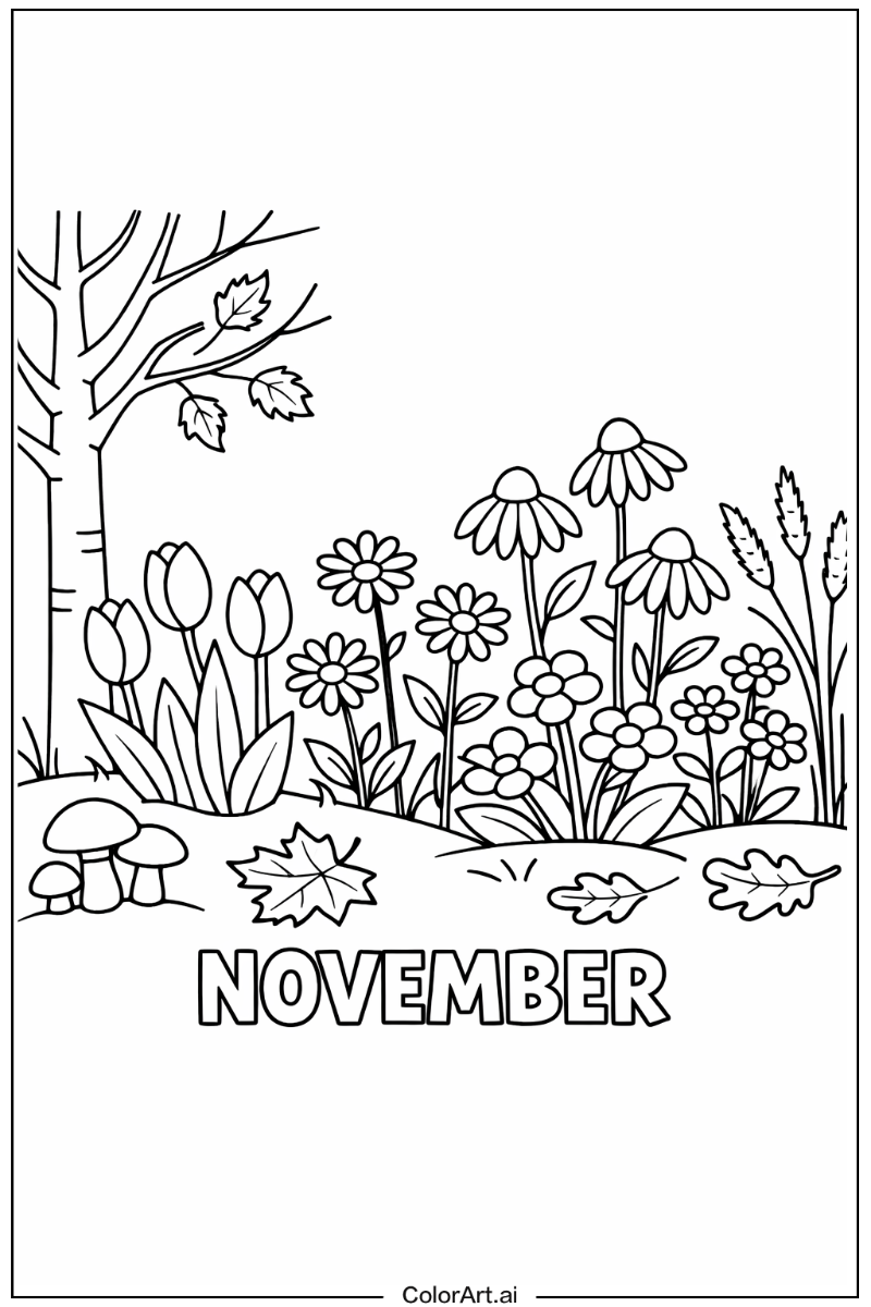 November in a Garden 6