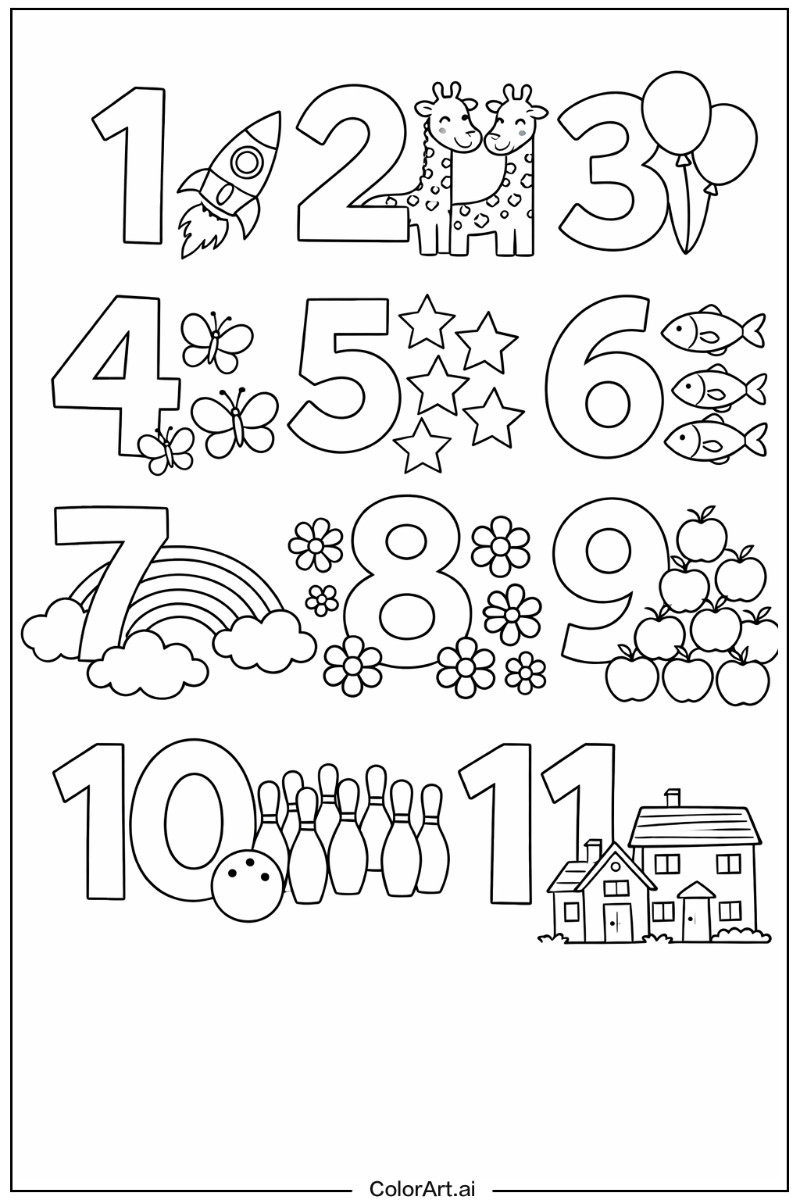 Number with Value Theme