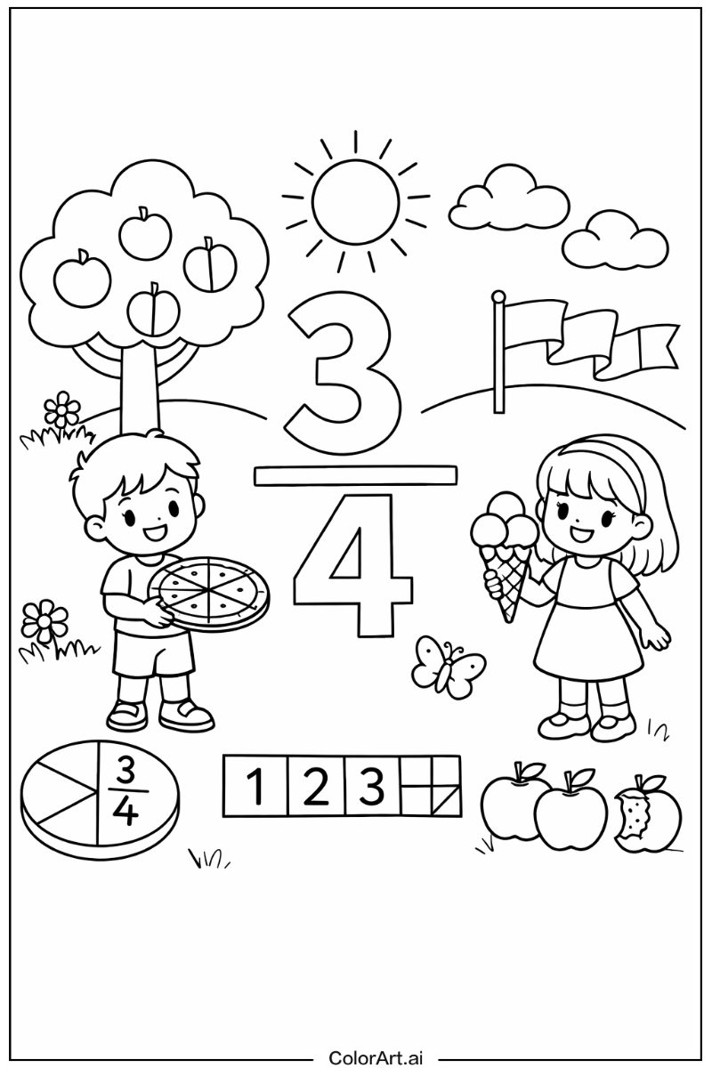 Fraction Number Design