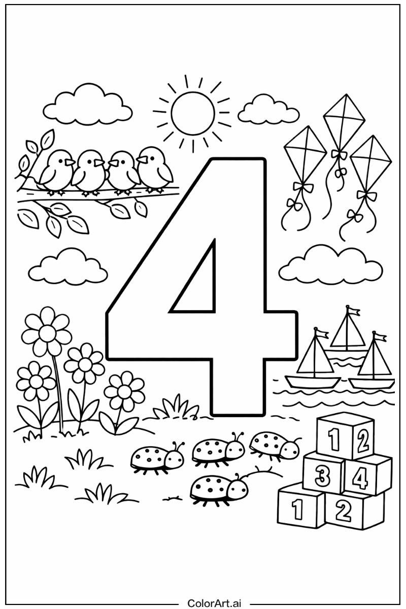 Numeral Number Scene
