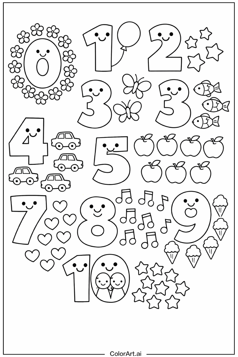 Number with Value Theme 2