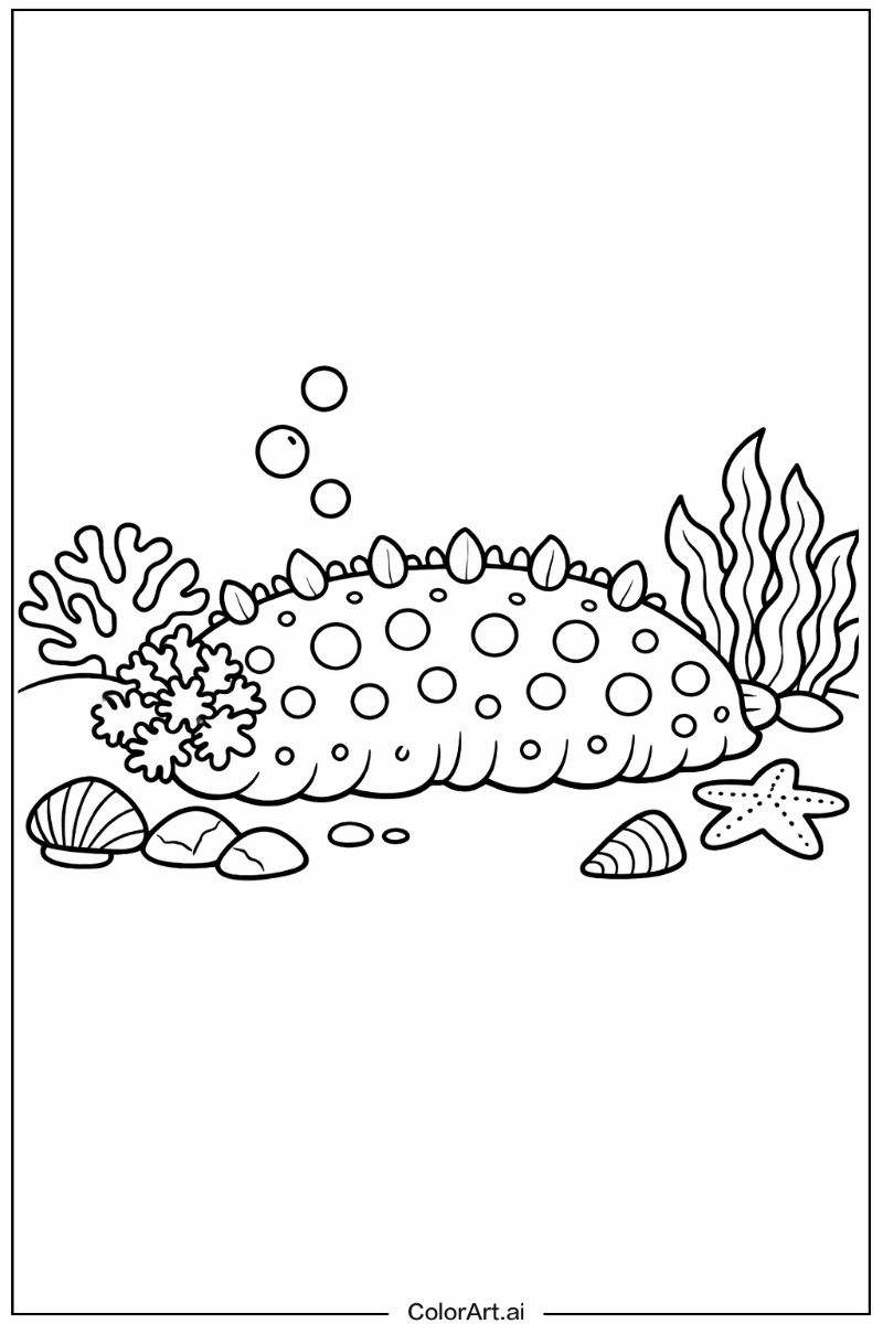 Sea cucumber Ocean animals Design