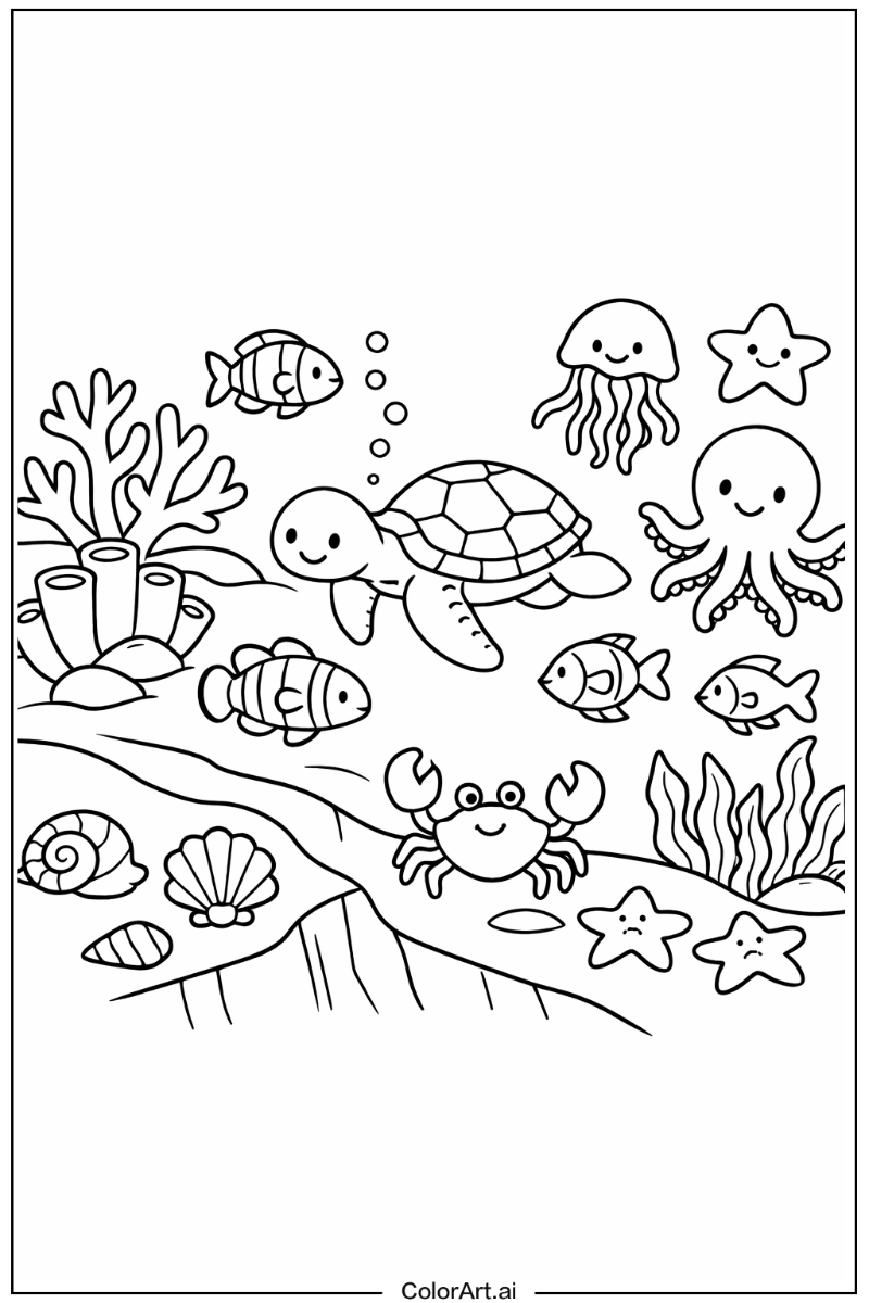 Ocean with Continental shelf Theme