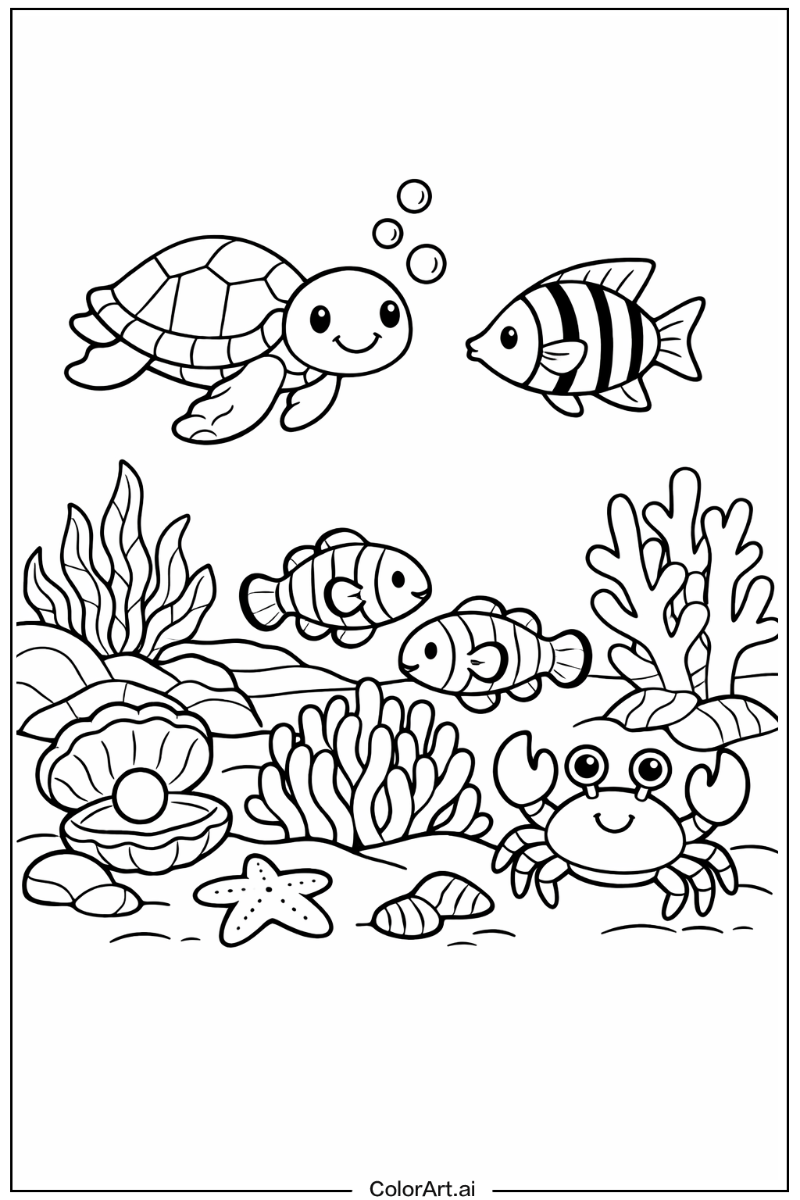 Shallow ocean Ocean Scene 2