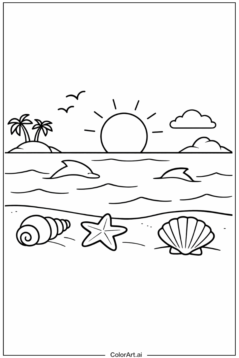 Ocean with Calm ocean Theme