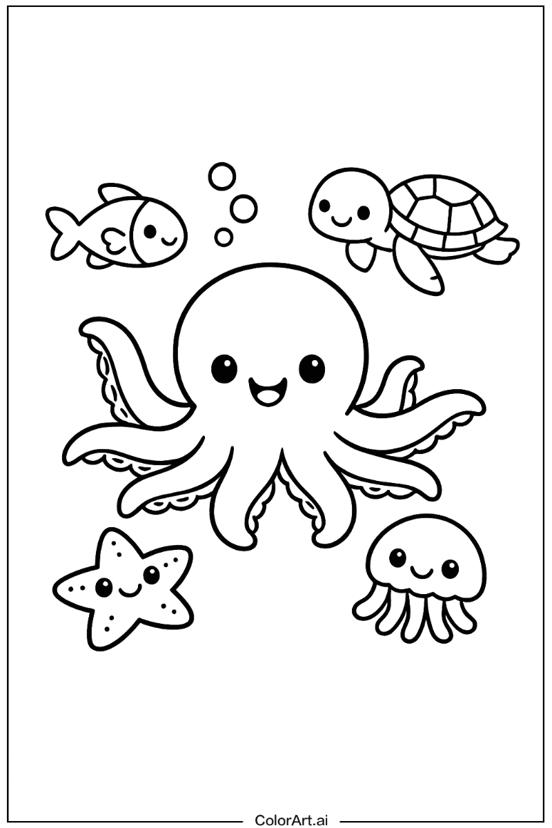 octopus with Friends 2