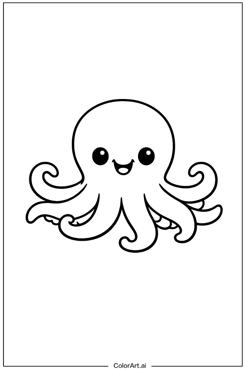 Happy octopus 3